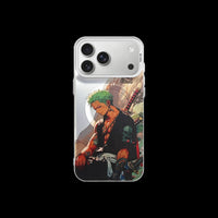 RORONOA ZORO MOBILE CASES  TRANSPARENT