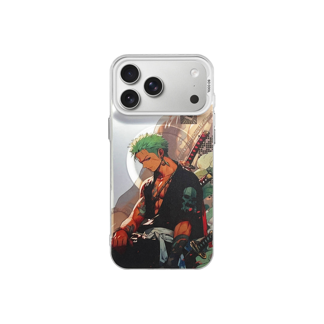 RORONOA ZORO MOBILE CASES  TRANSPARENT