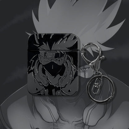KAKASHI BLACK ENGRAVED AIRPODS CASE