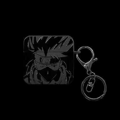 KAKASHI BLACK ENGRAVED AIRPODS CASE