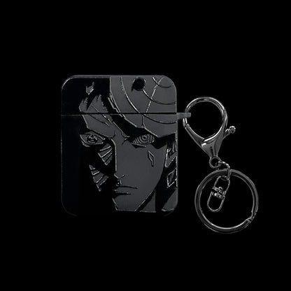 UCHIHA OBITO BLACK ENGRAVED AIRPODS CASE
