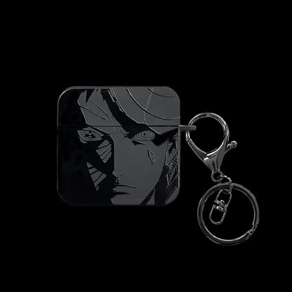 UCHIHA OBITO BLACK ENGRAVED AIRPODS CASE