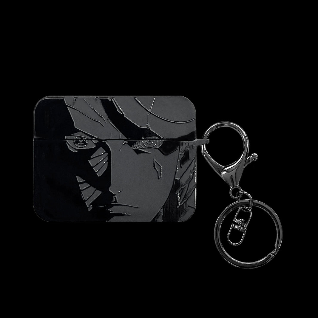 UCHIHA OBITO BLACK ENGRAVED AIRPODS CASE