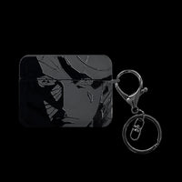 UCHIHA OBITO BLACK ENGRAVED AIRPODS CASE