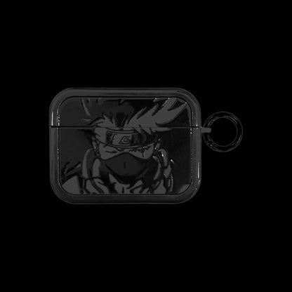 KAKASHI BLACK ENGRAVED AIRPODS CASE