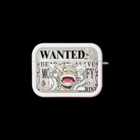 LUFFY BOUNTY POSTER AIRPODS CASE