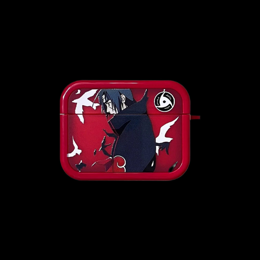 ITACHI AIRPODS CASE AKATSUKI EDITION