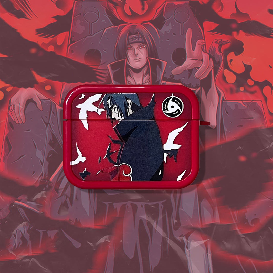 ITACHI AIRPODS CASE AKATSUKI EDITION