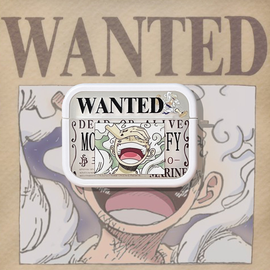 LUFFY BOUNTY POSTER AIRPODS CASE