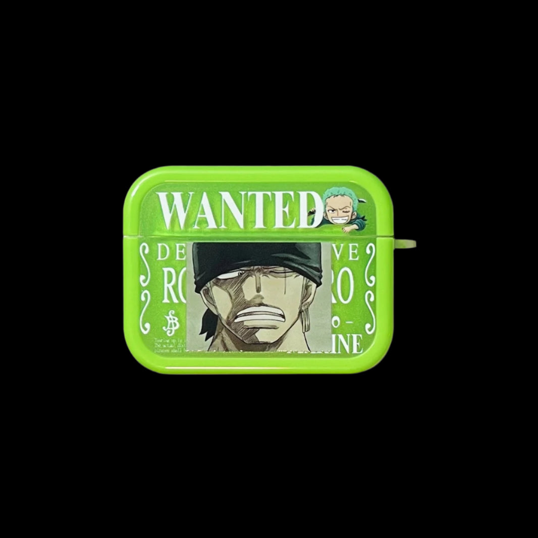 ZORO BOUNTY POSTER AIRPODS CASE