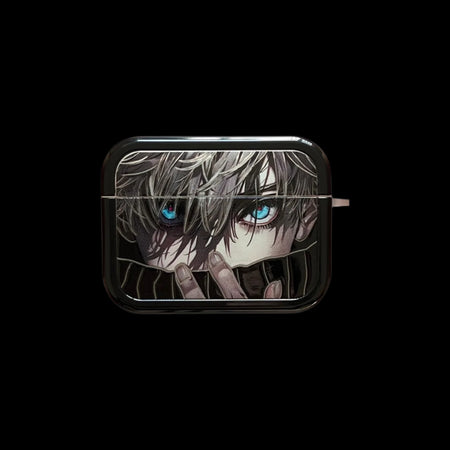GOJO SATORU AIRPODS CASE INFINITY EYES EDITION