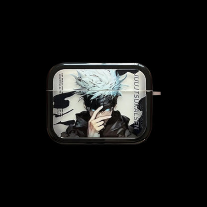 GOJO SATORU AIRPODS CASE WHITE CURSE EDITION