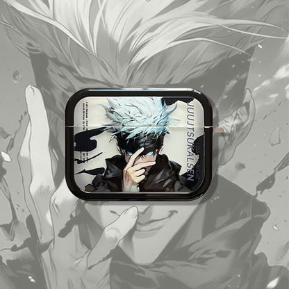 GOJO SATORU AIRPODS CASE WHITE CURSE EDITION