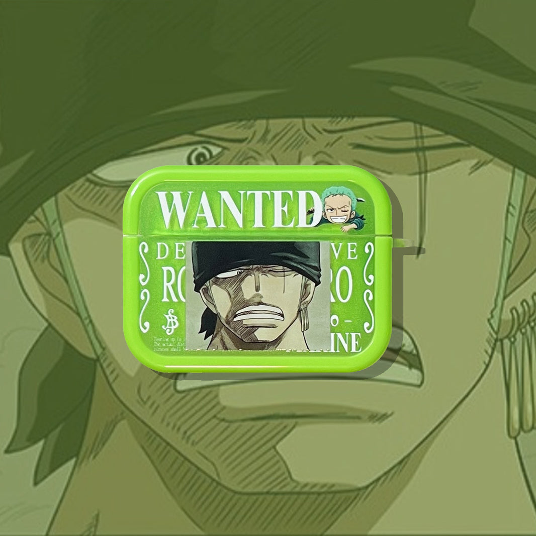 ZORO BOUNTY POSTER AIRPODS CASE