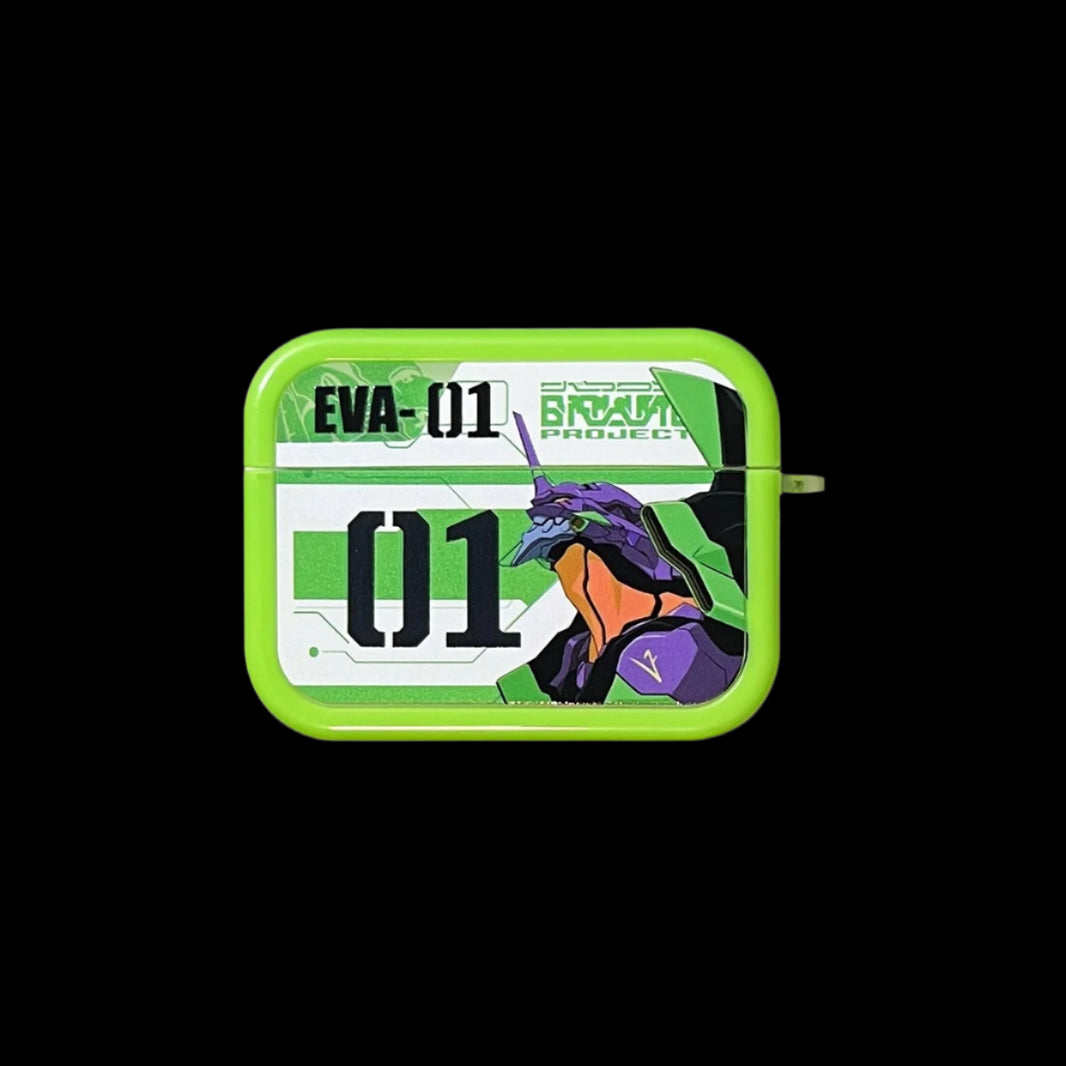 EVA-01 AIRPODS CASE NEON GENESIS