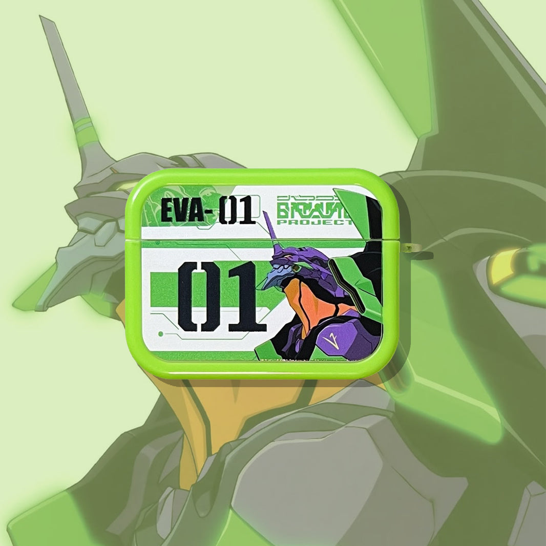 EVA-01 AIRPODS CASE NEON GENESIS