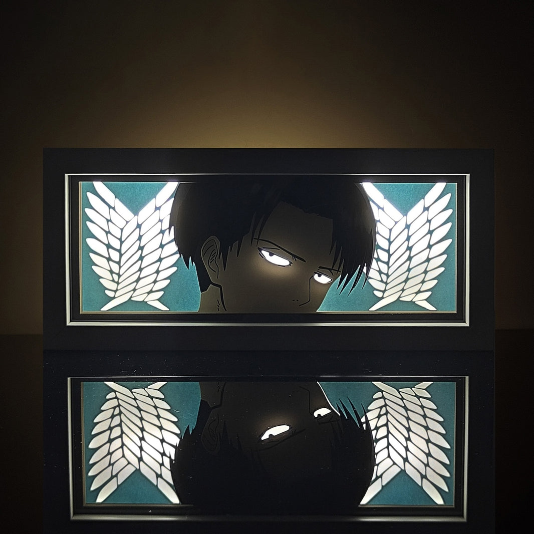 LEVI ACKERMAN ATTACK ON TITAN  LIGHT BOX