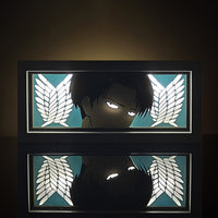 LEVI ACKERMAN ATTACK ON TITAN  LIGHT BOX