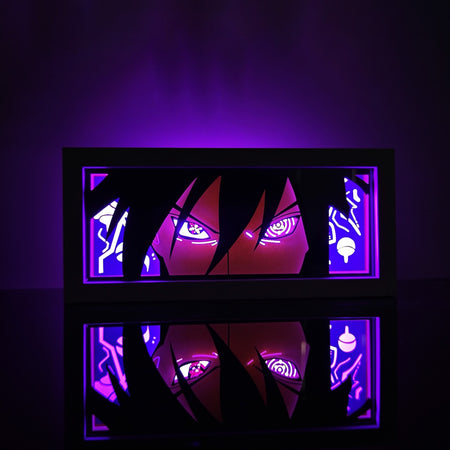 SASUKE UCHIHA RINNEGAN LIGHT BOX