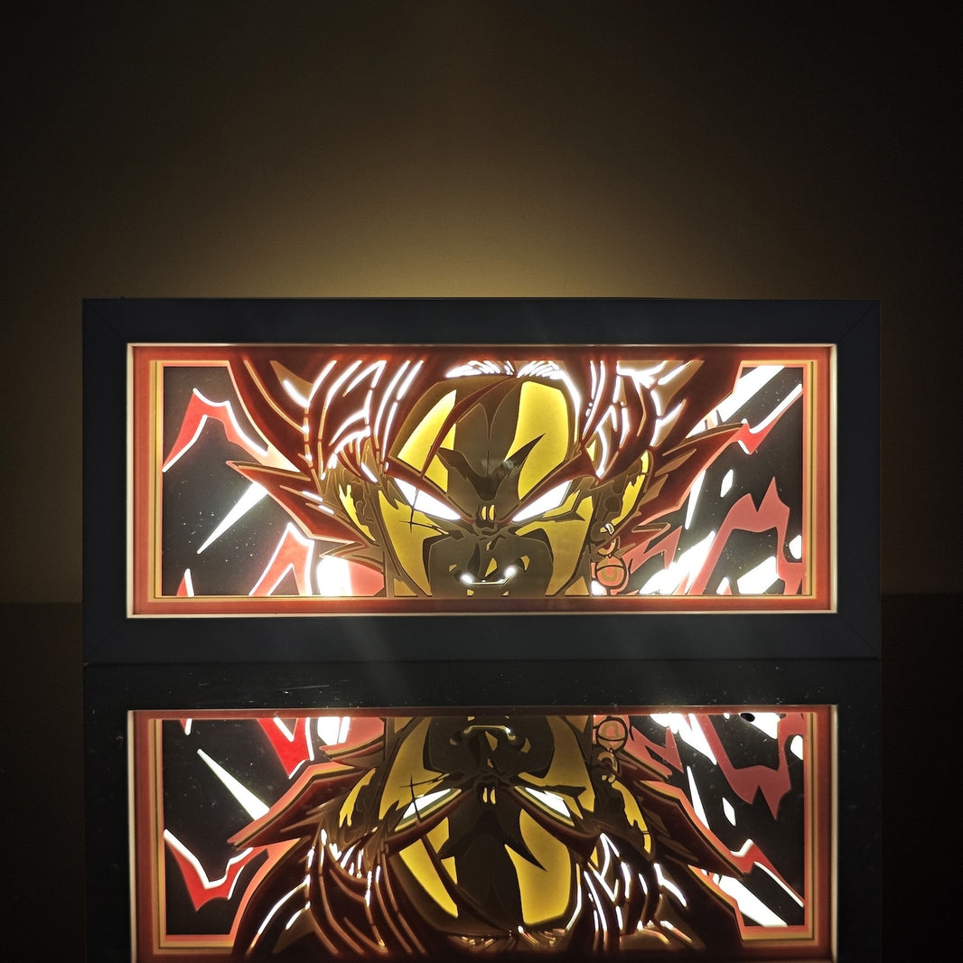 BLACK GOKU DRAGON BALL LIGHT BOX