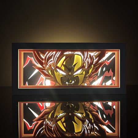 BLACK GOKU DRAGON BALL LIGHT BOX