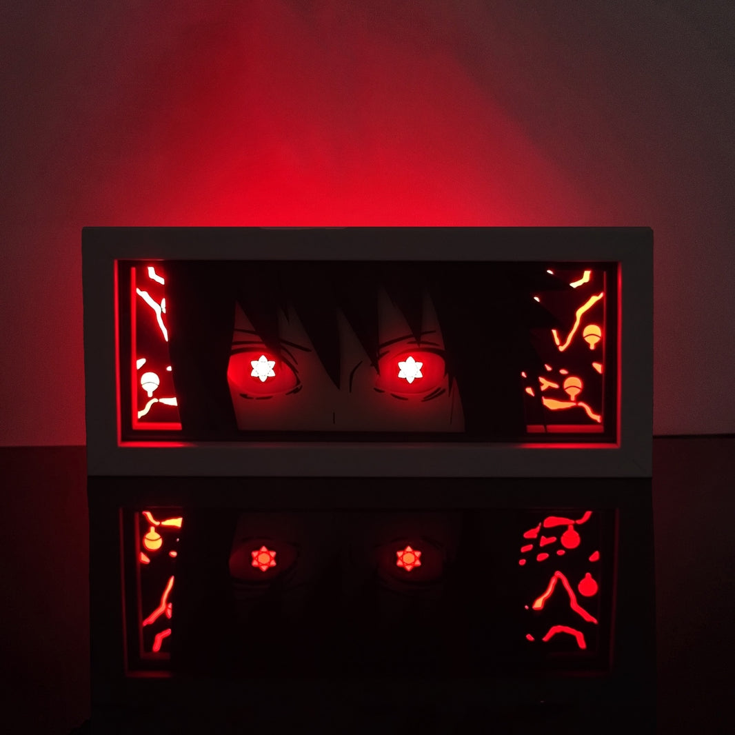 SASUKE UCHIHA AMATERATSU LIGHT BOX