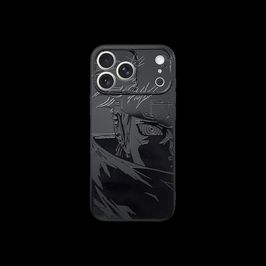 PAIN BLACK ENGRAVED IPHONE CASE