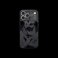 KAKASHI CHIDORI BLACK ENGRAVED IPHONE CASE