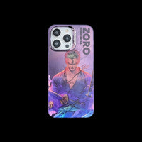 RORONOA ZORO IPHONE CASE – KING OF HELL PURPLE EDITION