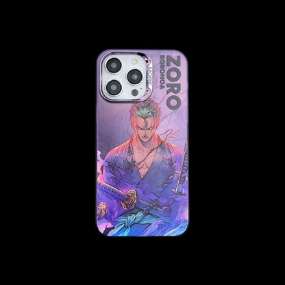 RORONOA ZORO IPHONE CASE – KING OF HELL PURPLE EDITION