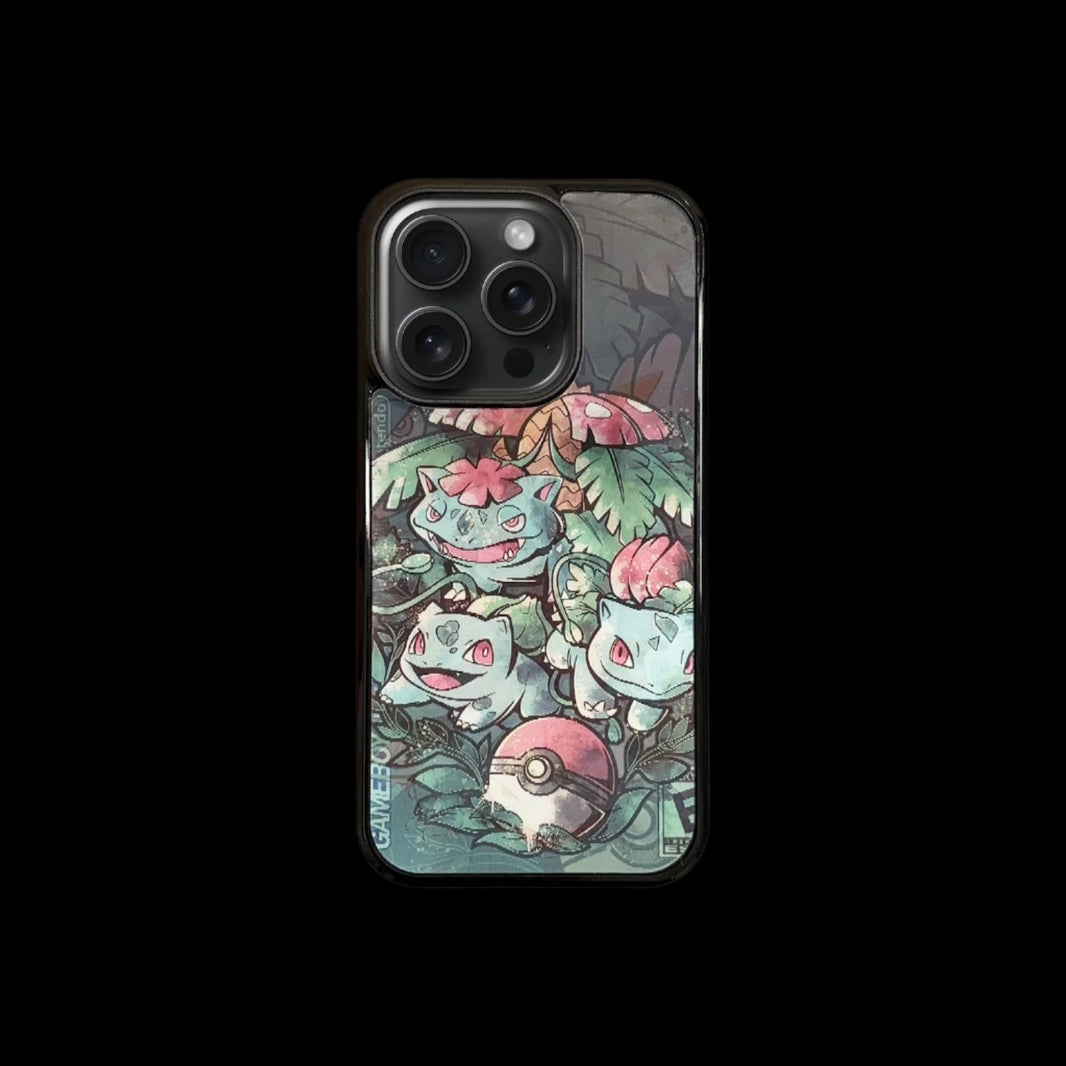 BULBASAUR EVOLUTION 3D MAGSAFE PHONE CASE