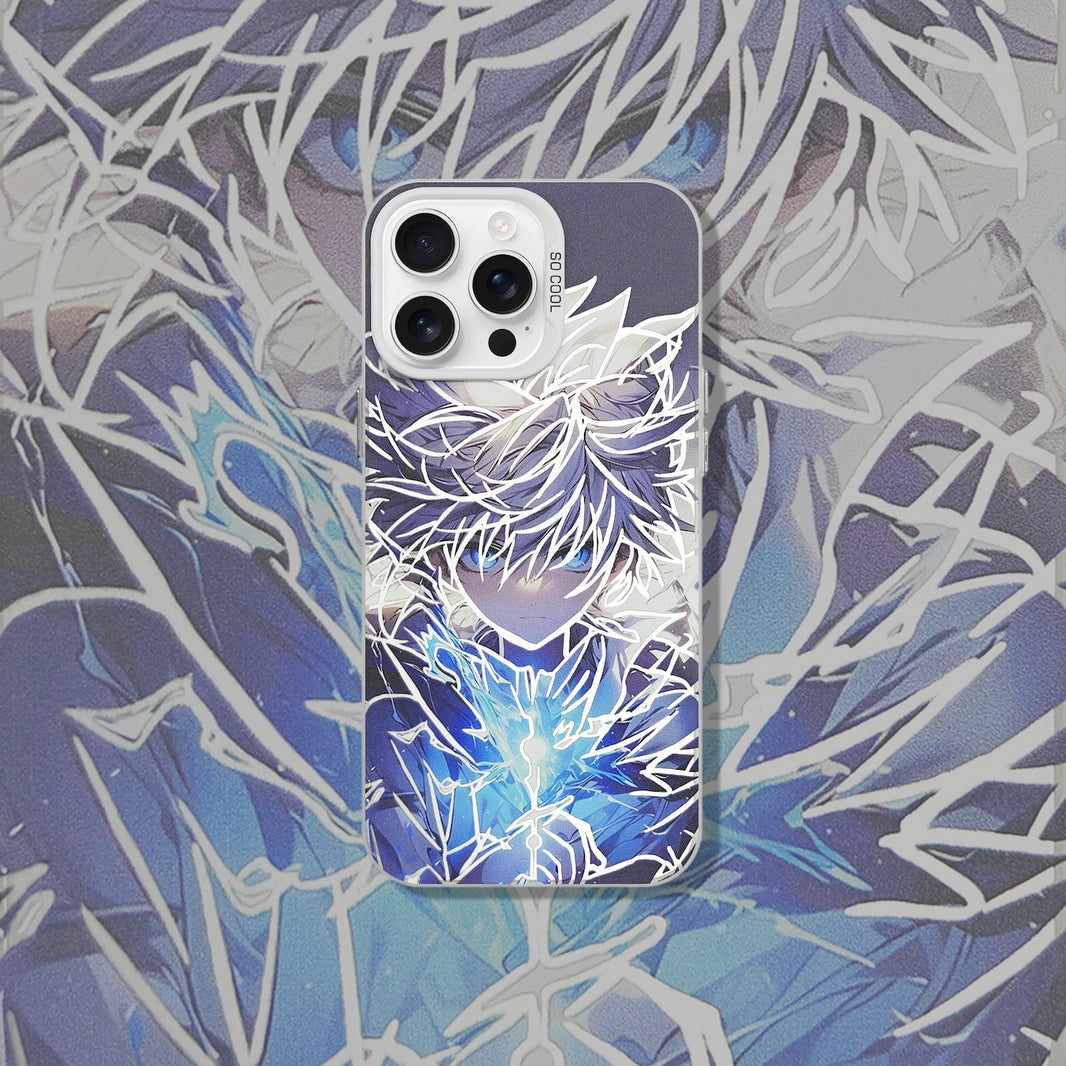 KILLUA ZOLDYCK MOBILE CASE – LIGHTNING GOD EDITION