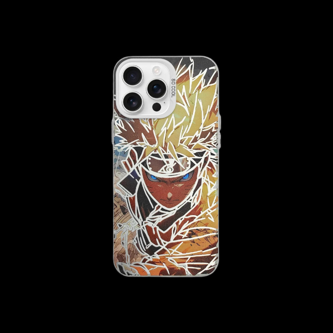 NARUTO UZUMAKI MOBILE CASE – NINE TAILS CHAKRA MODE EDITION