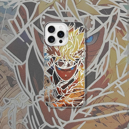 NARUTO UZUMAKI MOBILE CASE – NINE TAILS CHAKRA MODE EDITION