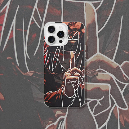 ITACHI UCHIHA MOBILE CASE – AKATSUKI SHARINGAN EDITION