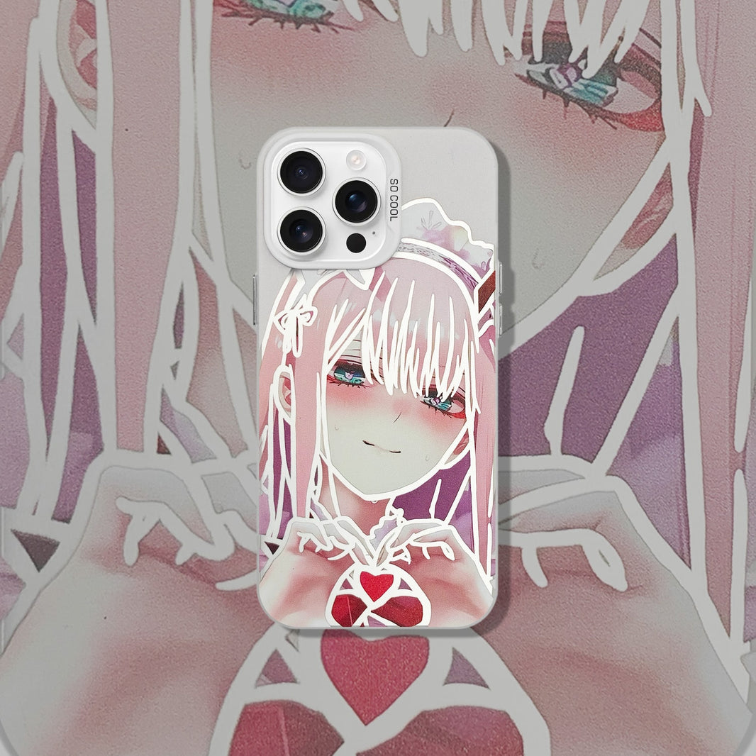 ZERO TWO MOBILE CASE – LOVE HEART EDITION