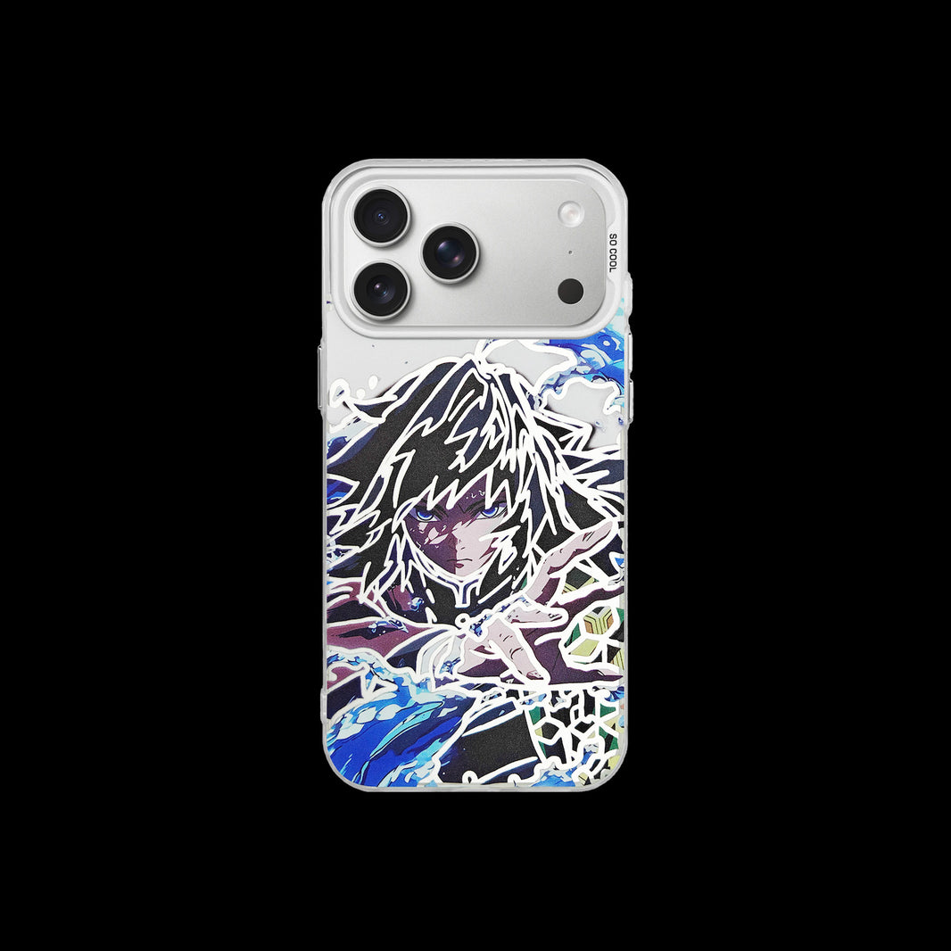 GIYU TOMIOKA MOBILE CASE – WATER HASHIRA EDITION