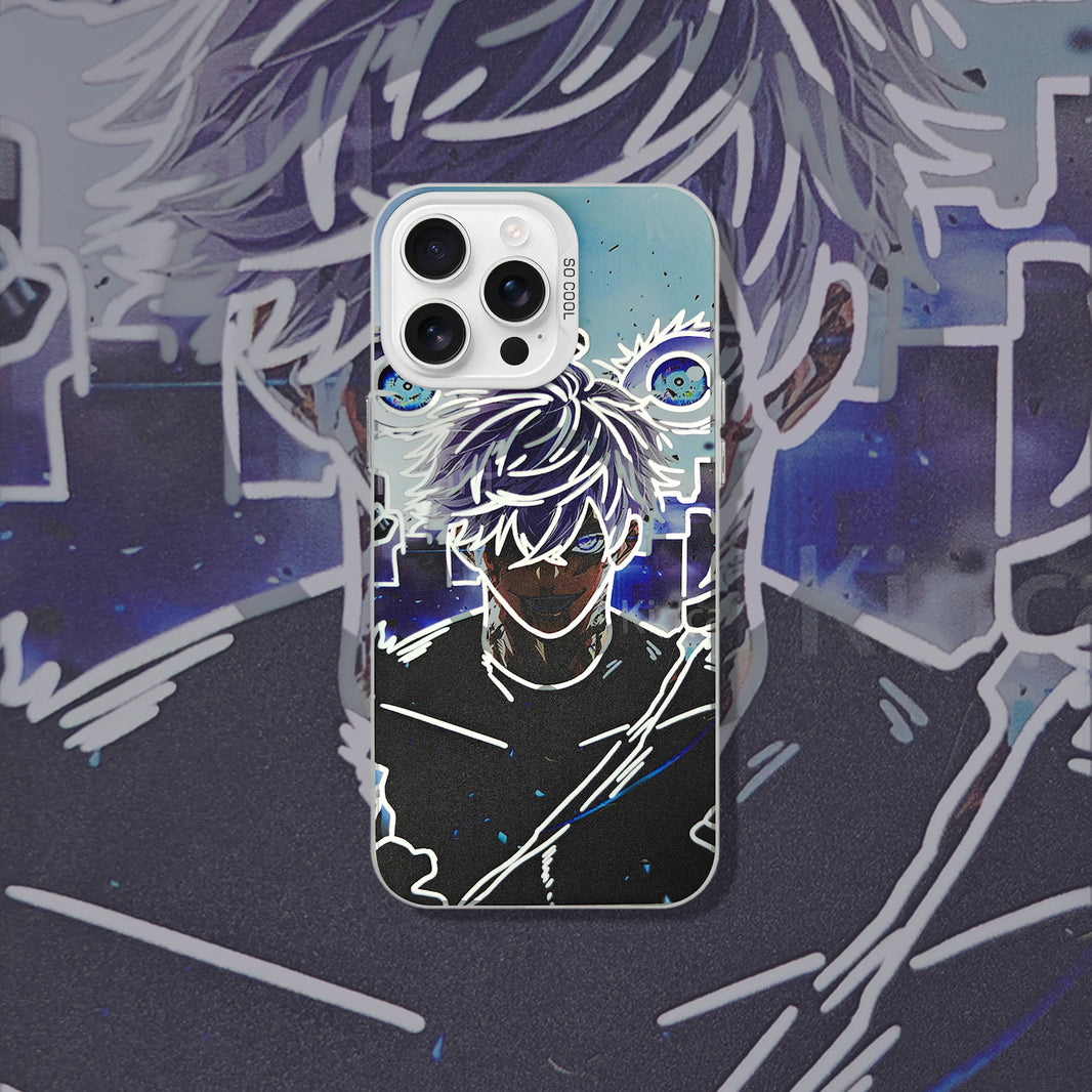 SATORU GOJO WITHOUT BANDANA MOBILE CASES