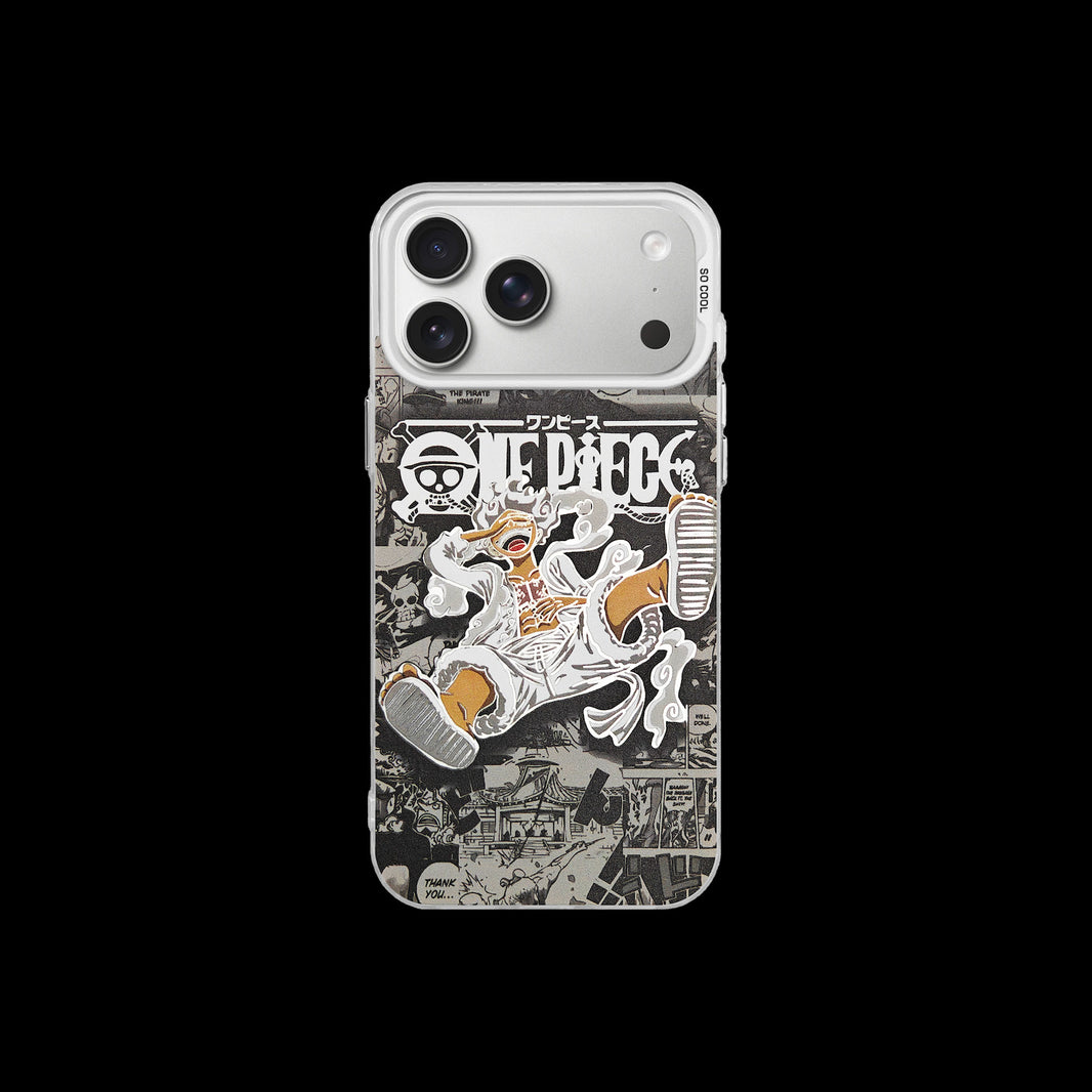 LUFFY GEAR 5 MOBILE CASE – MANGA COLLAGE EDITION