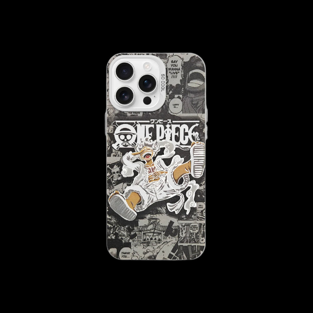 LUFFY GEAR 5 MOBILE CASE – MANGA COLLAGE EDITION