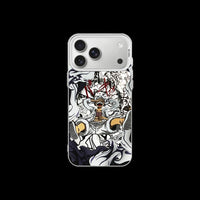 MONKEY D. LUFFY GEAR 5 WITH MANGA BACKGROUND MOBILE CASES