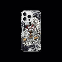 MONKEY D. LUFFY GEAR 5 WITH MANGA BACKGROUND MOBILE CASES